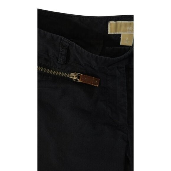 Michael Kors Women's Straight Leg Pants Sz 2 Black - Picture 5 of 6